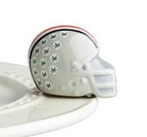 Nora Fleming College Helmet Mini — shown from alternate angle