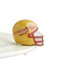 Nora Fleming College Helmet Mini — close up detail view