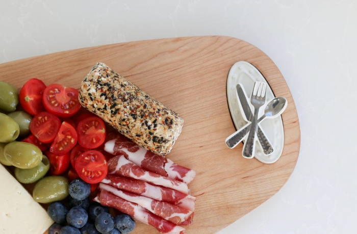 Nora Fleming Bon Appetit Utensils Mini — alternate view on platter