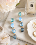 Ocean Mist Statement Earrings
