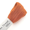 Olympus - Cotton Sashiko Thread 100m Skein - Color #122 Orange