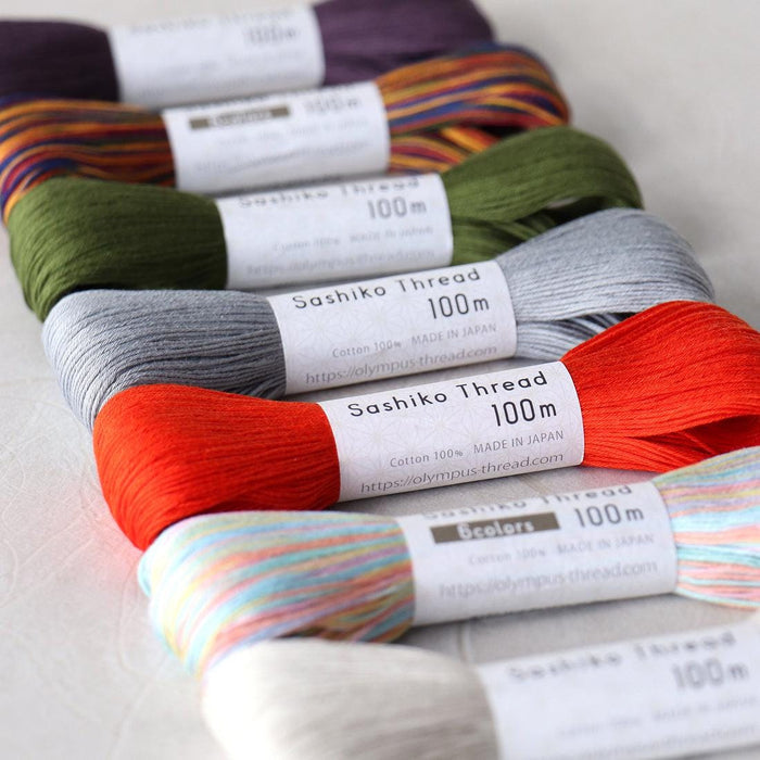 Olympus - Cotton Sashiko Thread 100m Skein - Color #132 Wheat