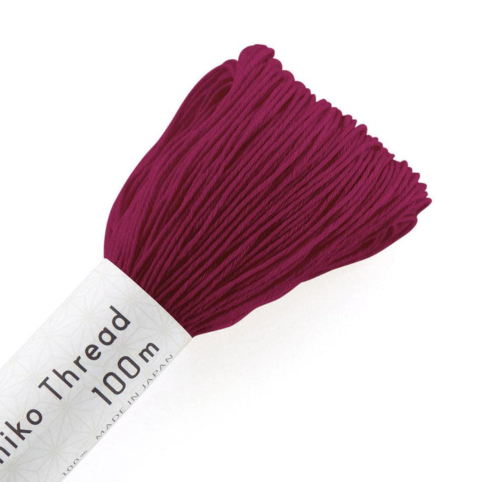 Olympus - Cotton Sashiko Thread 100m Skein - Color #136 Burgundy
