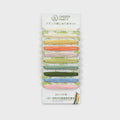 Olympus - "Garden Party" Embroidery Floss 10 Color - Card #3 Herbs