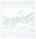 Olympus - Hokusai Collection "Mt. Fuji Reflected" Sashiko Sampler Kit - White
