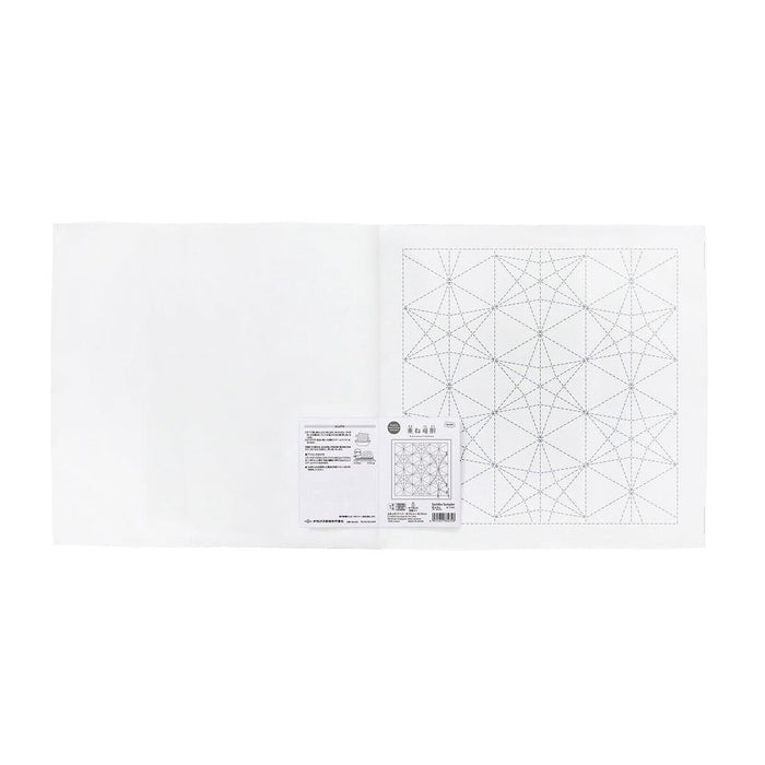 Olympus - Nagomi Collection "Kasane-Rindou" Cotton Sashiko Sampler Cloth - White