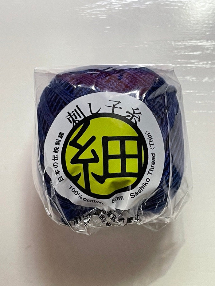 Olympus - Thin Cotton Sashiko Thread 80m Ball - Navy Blue