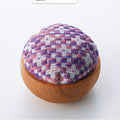 Olympus - Wood Bowl Pin Cushion Kogin Sampler Kit - Pink and Purple
