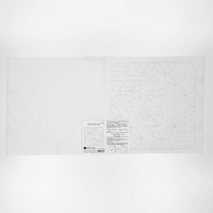 Olympus - Year of the Rat Cotton Sashiko Sampler Cloth - White