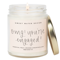 OMG! You're Engaged! Soy Candle