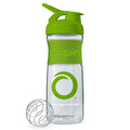 front of Orgain BlenderBottle SportMixer - 28oz - Green Green Color