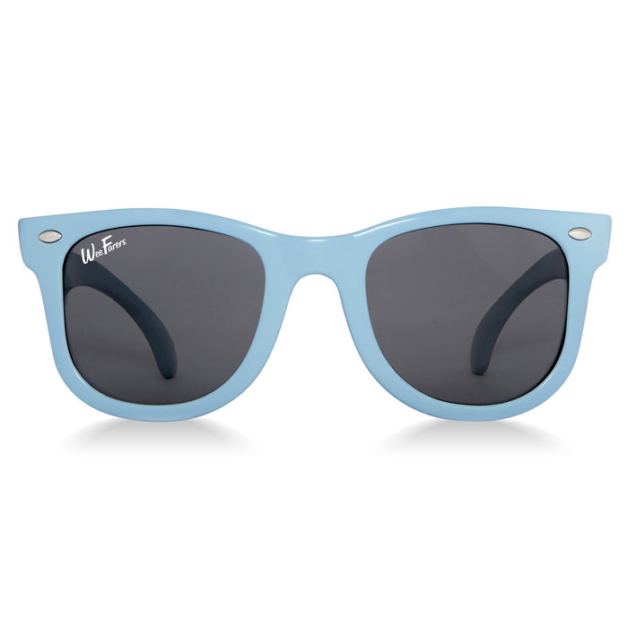 WeeFarer sunglasses — shown on child, multiple color options
