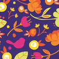 Parakeet guest towel — colorful entertaining and hostess gift