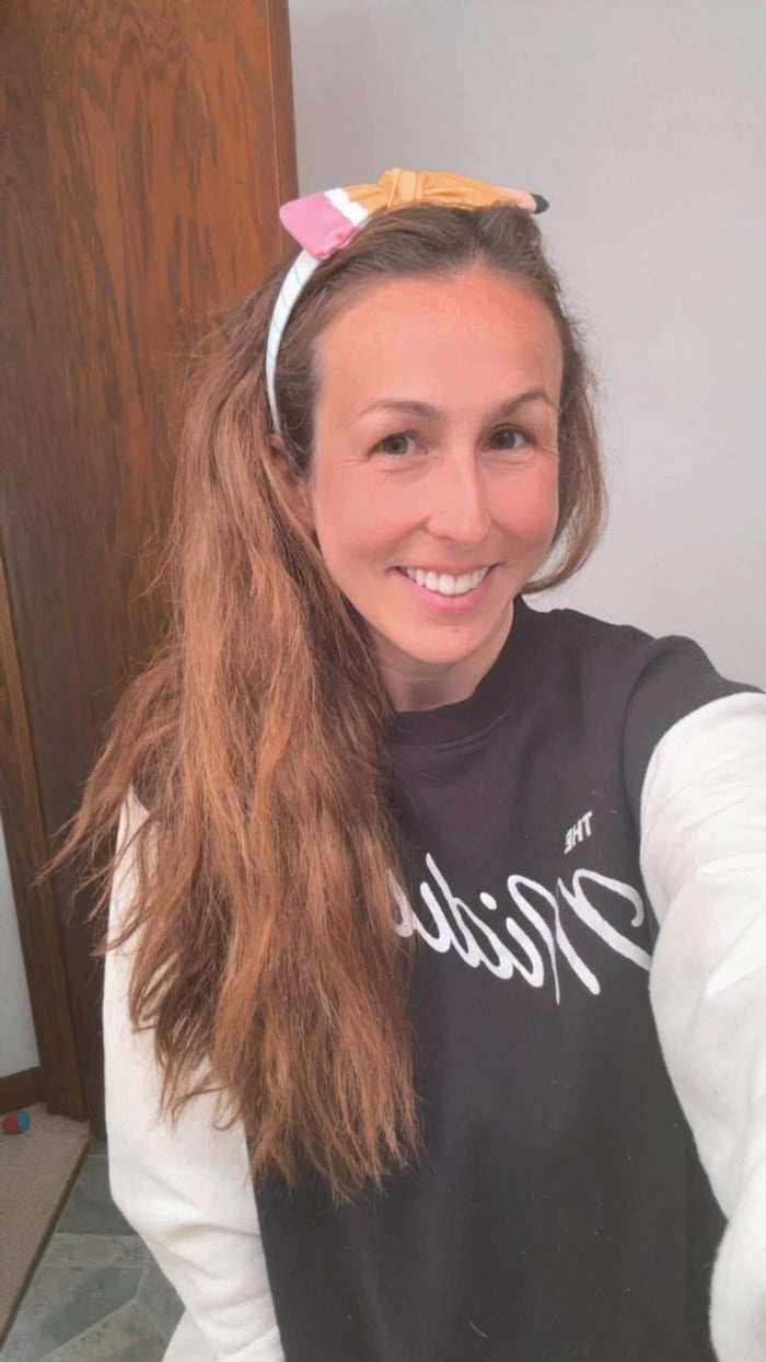 Pencil Bow Hard Headband: Teacher Appreciation Gift