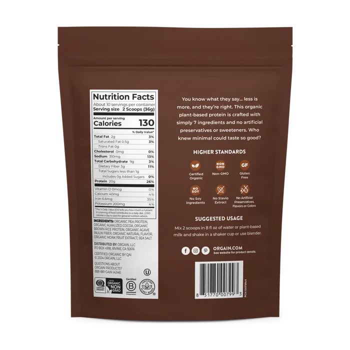 Perfect Blend Plant Protein Powder - Creamy Chocolate