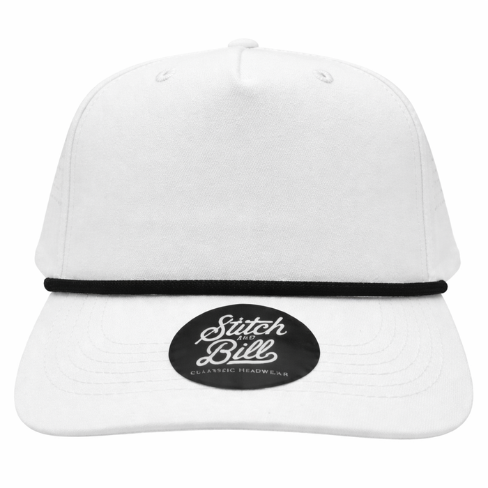 Performance 5 Panel Rope Baseball Cap Air Flow Men Women