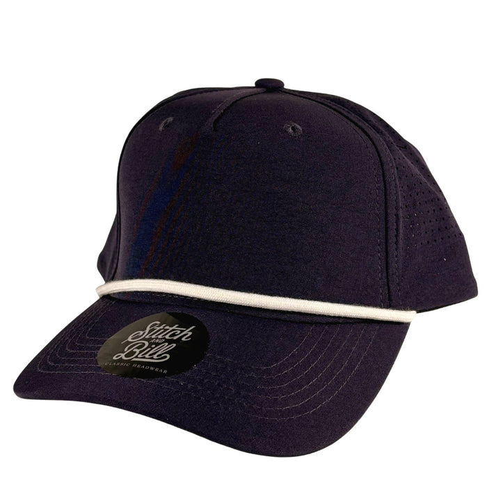Performance 5 Panel Rope Baseball Cap Air Flow Men Women