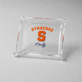 Personalized acrylic trinket tray — custom name or monogram, vinyl personalization included