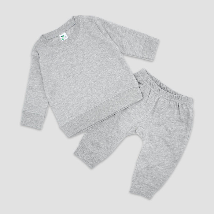 Personalized Baby Sweatsuit Set - Pant & Pullover Tracksuit Unisex