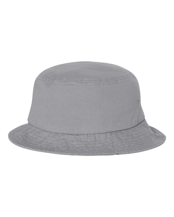 Personalized bucket hat — shown being worn, multiple color options