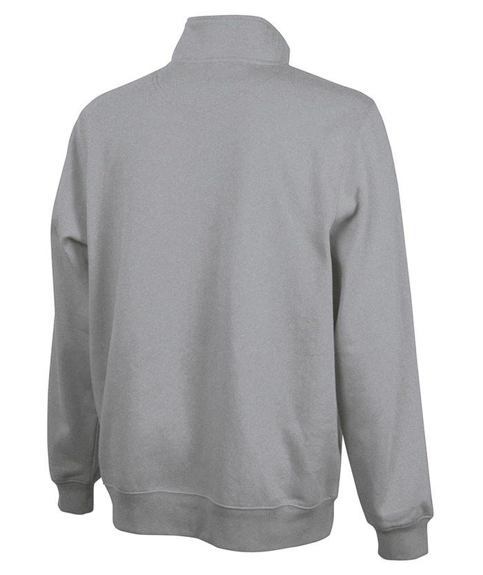 Personalized Charles River Crosswind quarter zip — shown with embroidered monogram