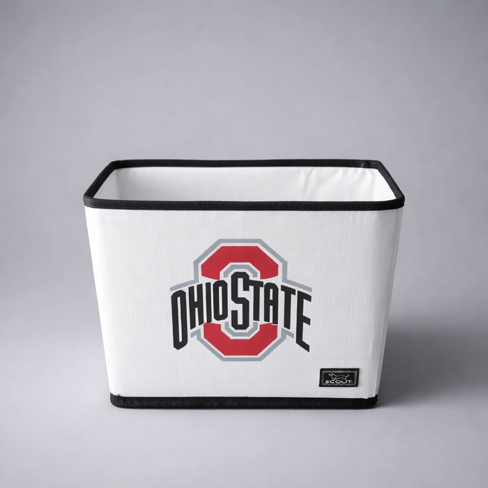 Personalized, Collapsable Storage Bin