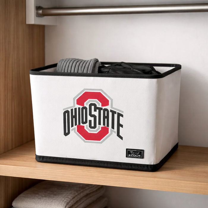 Personalized, Collapsable Storage Bin