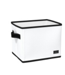 Personalized, Collapsable Storage Bin