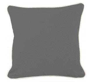Personalized college pillow — shown in dorm room setting