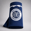 Personalized College Sweatshirt Blanket