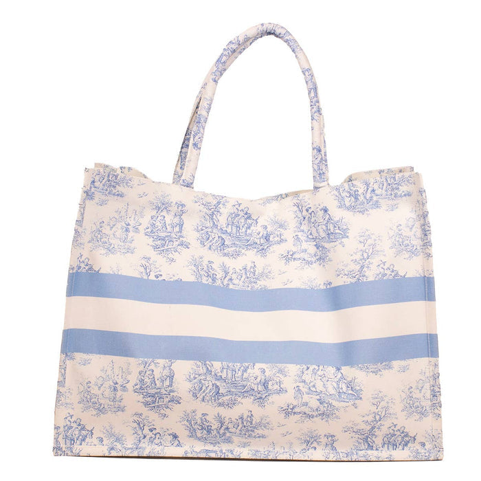 Personalized Eden Toile Classic Tote