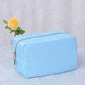 Personalized Emma Round Zippered Nylon Cosmetic Pouch Bag