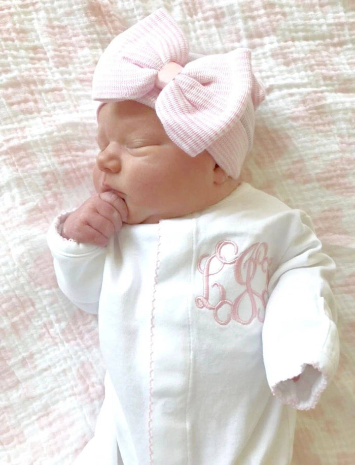 Personalized Footie & Matching Hat