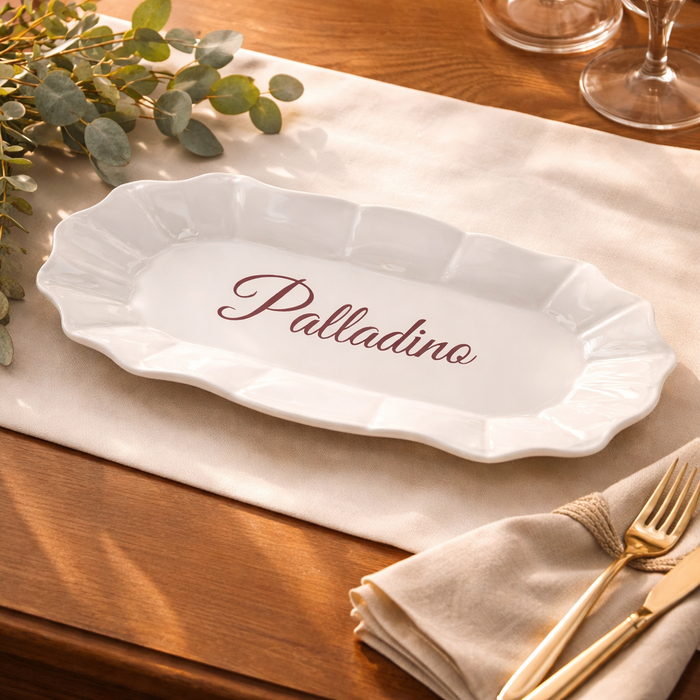 Personalized La Dolce Rectangle Platter