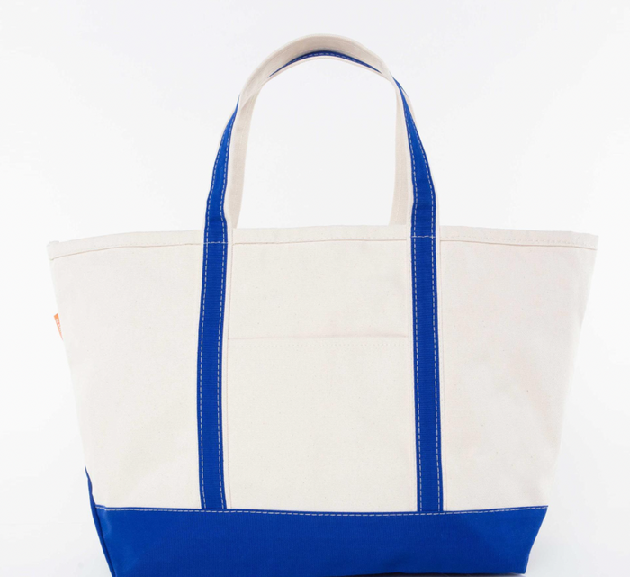 Personalized medium boat bag — multiple color options available