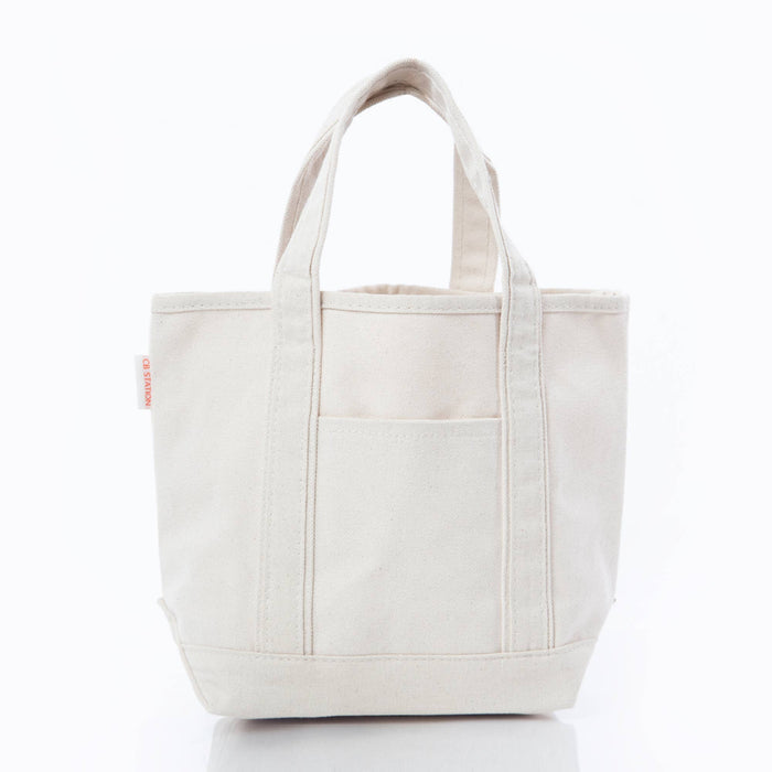 Personalized Small Open Top Tote