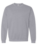 Personalized youth crewneck sweatshirt — custom school logo, heat press included