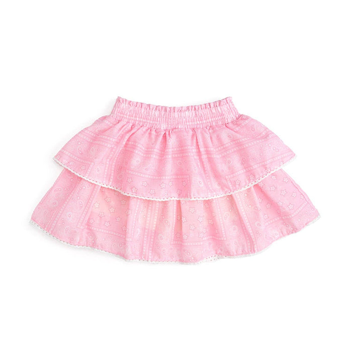 Pink Bandana Western Skort - Kids Boutique Clothing - Fall