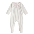 Pink Smocked Sleeper