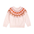 Pumpkin Fair Isle Sweater