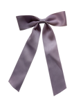 Purple Bow Barrette