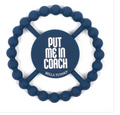 Put Me In Coach baseball teether — fun baby toy and shower gift for sports fans