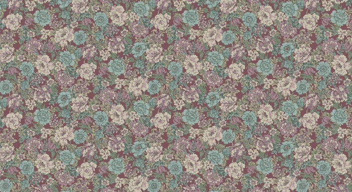 QuiltGate - PRE-CUT Gentle Flowers Dried Flowers Cotton Fabric