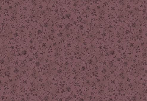 QuiltGate - PRE-CUT Gentle Flowers Dried Flowers Cotton Fabric