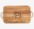 Rectangle cutting board with rounded edges