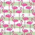 Rosanne Beck flamingo stripe cocktail napkin — tropical entertaining and hostess gift