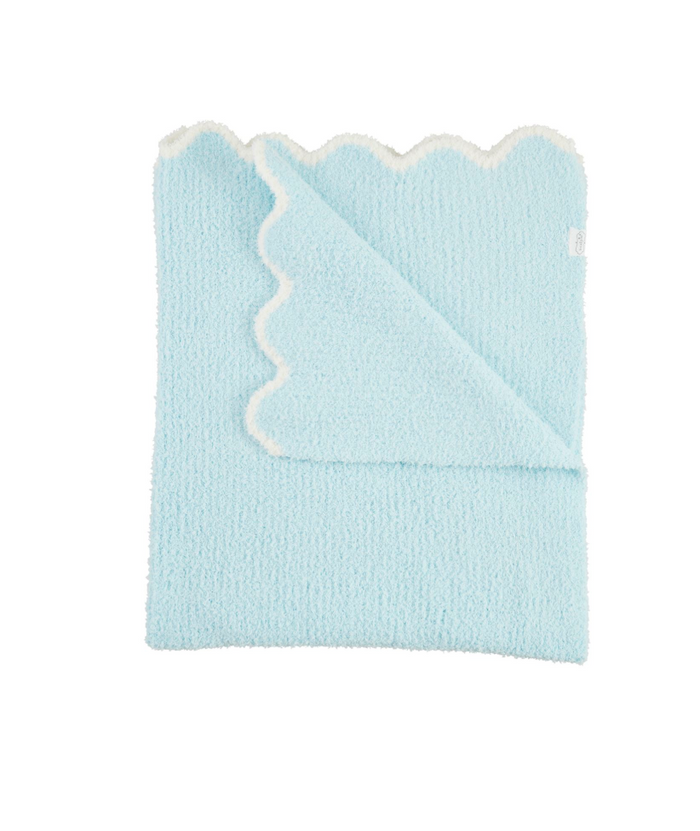 Scallop Chenille Blanket
