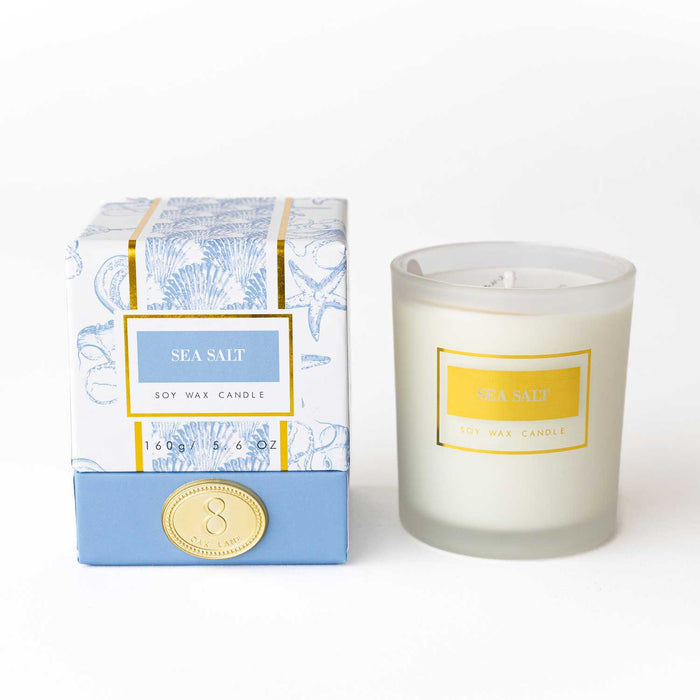 Sea Salt Boxed 5.6oz Candle