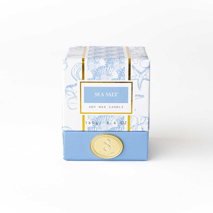 Sea Salt Boxed 5.6oz Candle