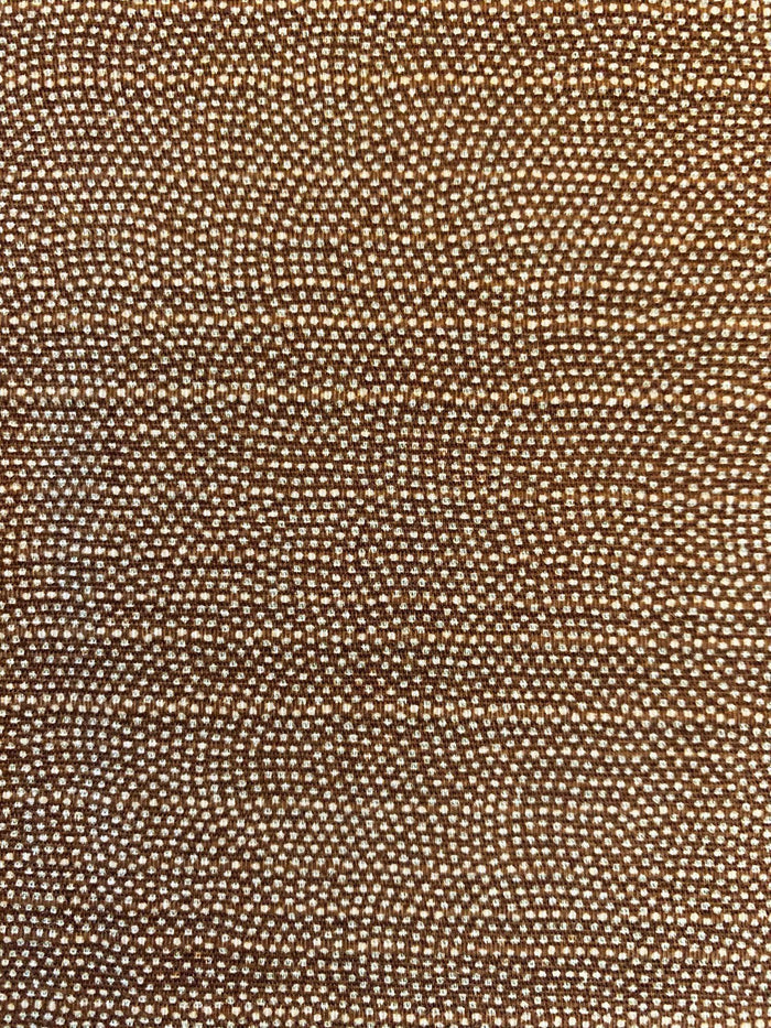 Sevenberry - Double Sided Dragonfly and Same-Komon Cotton Shantung - Green Brown